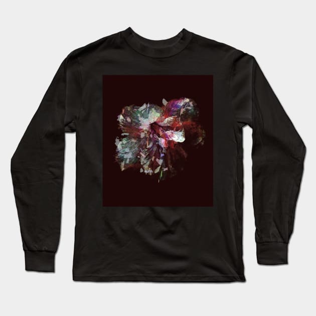 Hibiscus Long Sleeve T-Shirt by johnwebbstock